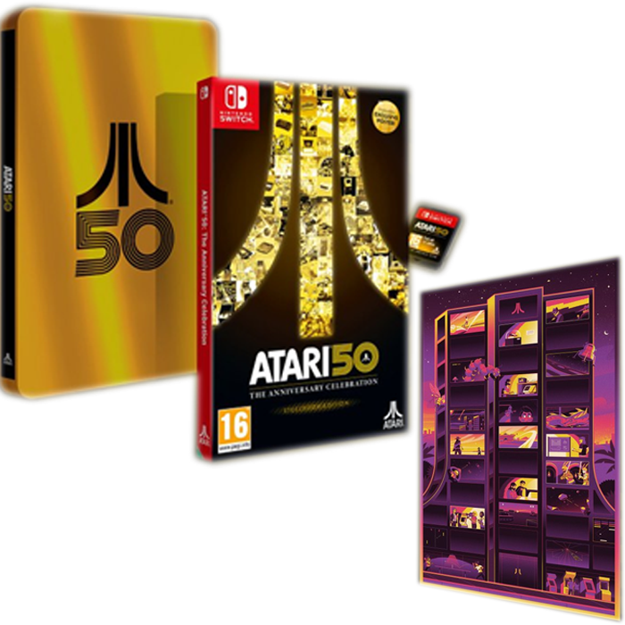 Atari 50 celebration anniversaire edition steelbook switch visuel-produit copie