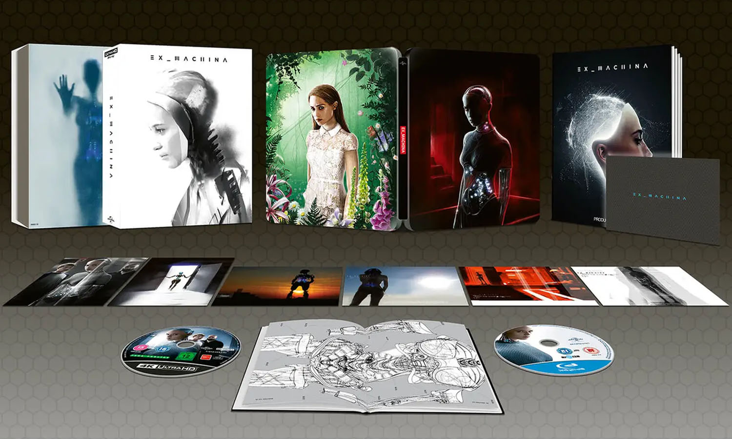 ex machina steelbook collector zavvi