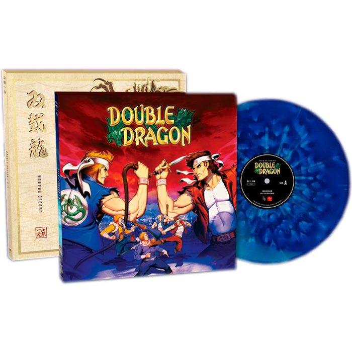 Vinyles double dragon bleu visuel-produit copie
