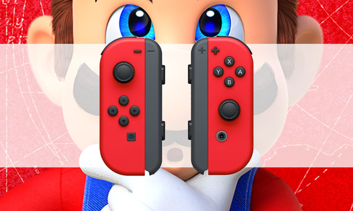 SLIDER joy con rouge switch