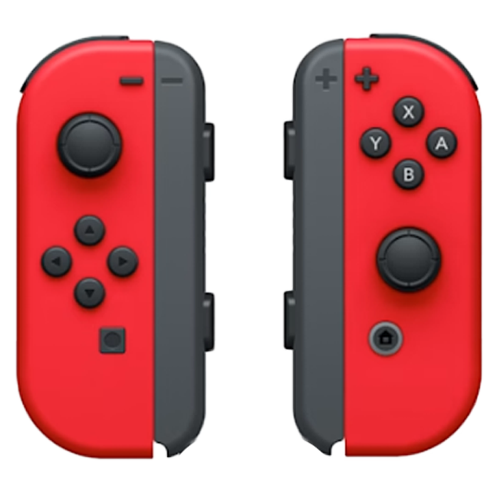 joy con rouges en exclu store nintendo visuel produit
