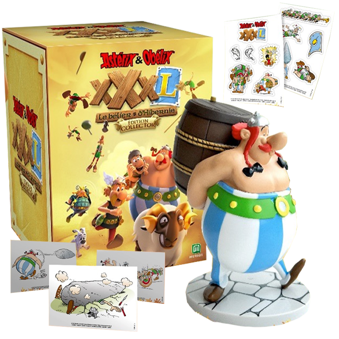 asterix et obelix xxxl le belier d hibernie collector visuel produit def