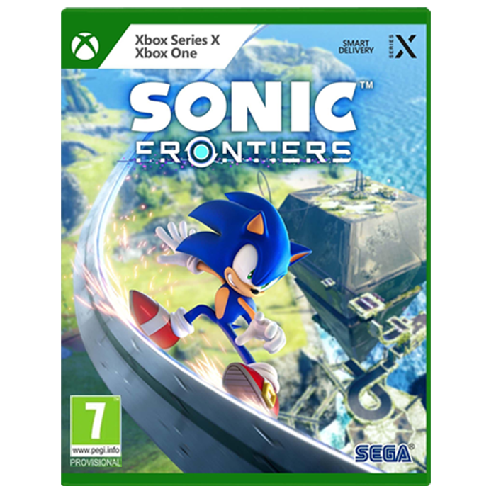 sonic frontiers xbox series x visuel produit