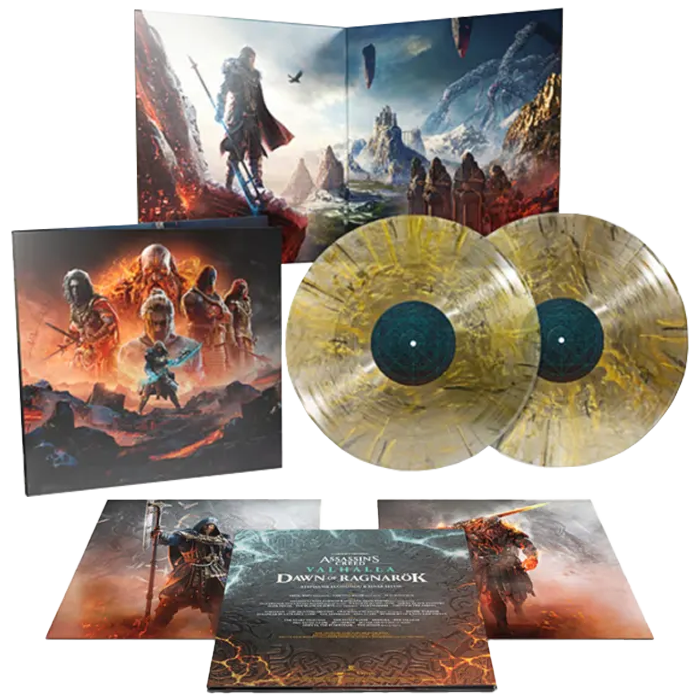 double vynile AC valhalla ragnarok visuel produit