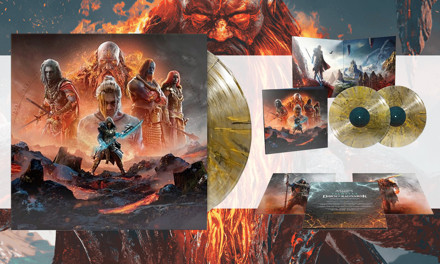 double vynile AC valhalla ragnarok visuel slider horizontal