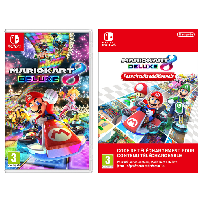 Pack Mario Kart 8 Deluxe et code DLC Switch visuel produit
