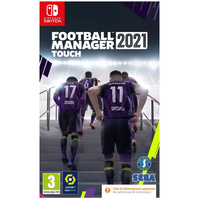 football manager 2021 touch switch visuel produit