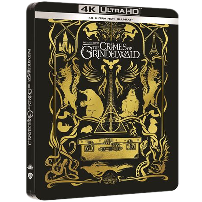 les animaux fantastiques 2 les crimes de grindelwald 4k steelbook visue produit