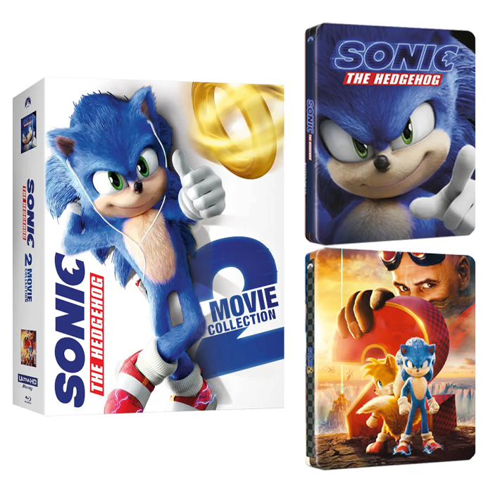 Sonic steelbook 4k 2 movie visuel produit