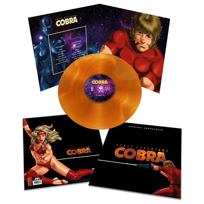 vinyle space adventure cobra ost visuel produit