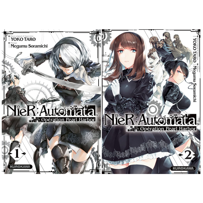 nier automata manga opération pearl harbor visuel produit