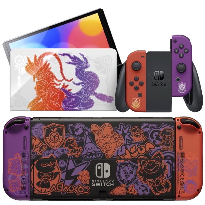 console switch oled pokemon violet visuel produit