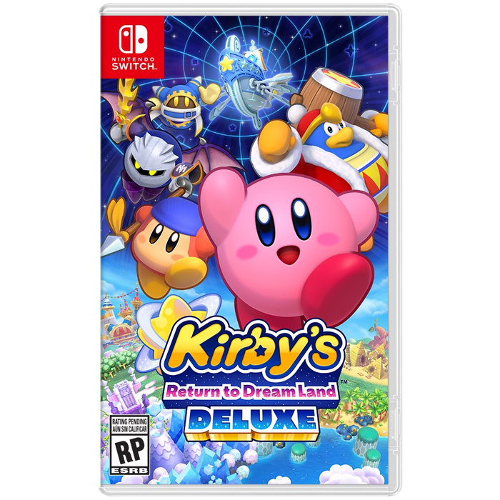 kirby return to dreamland deluxe switch visuel produit