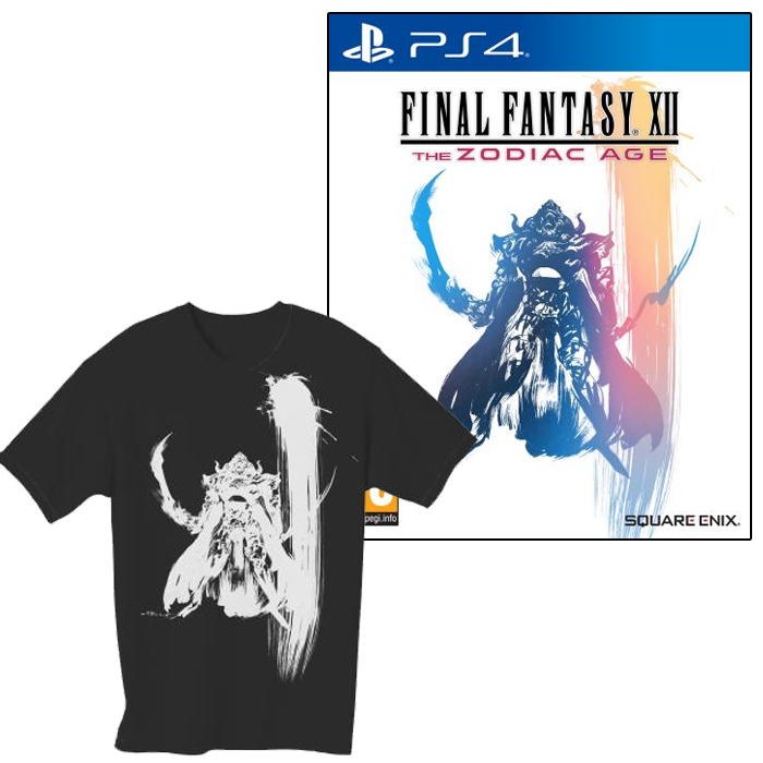 Final-Fantasy-XII-The-Zodiac-Age-sur-PS4-T-Shirt-offert