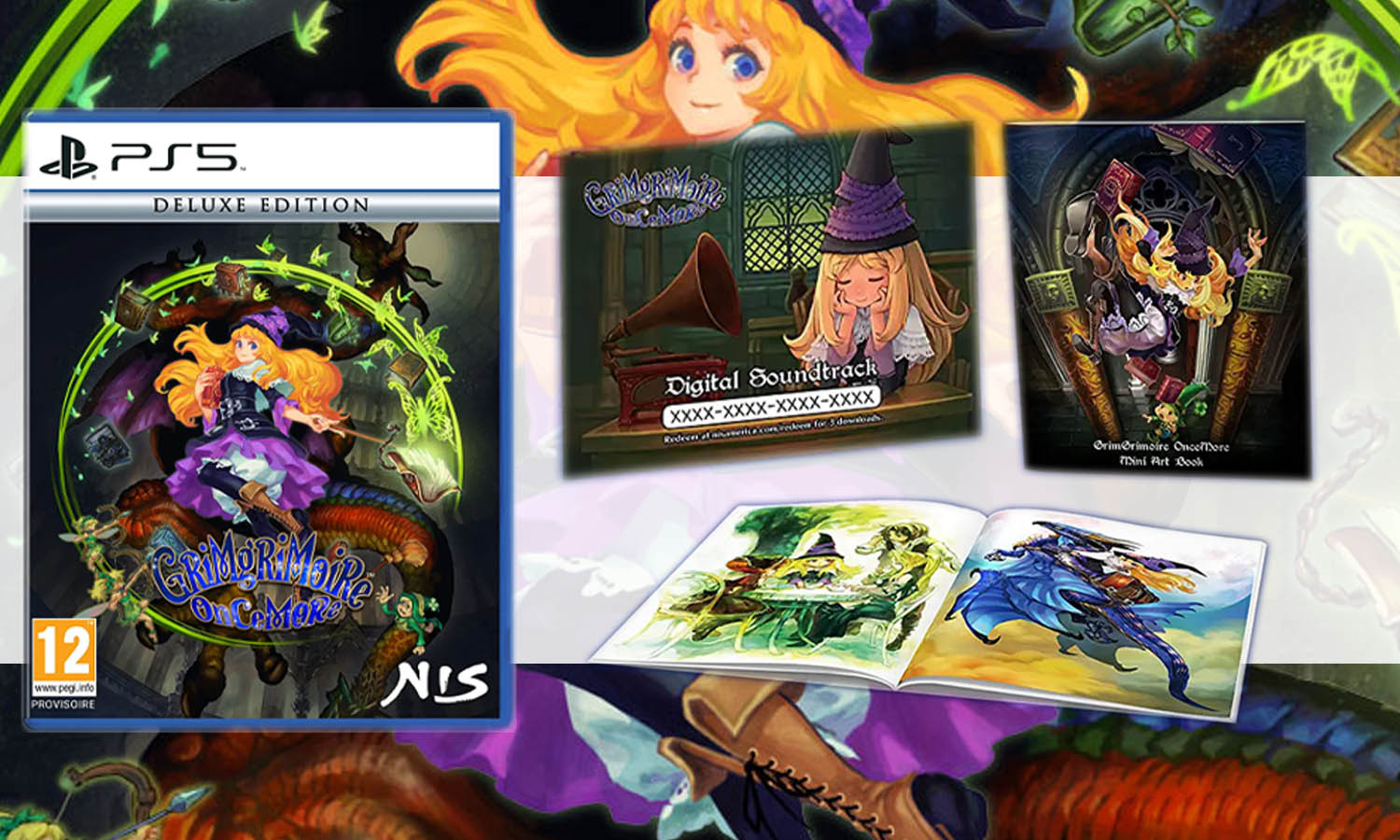 GrimGrimoire OnceMore PS5 visuel-slider
