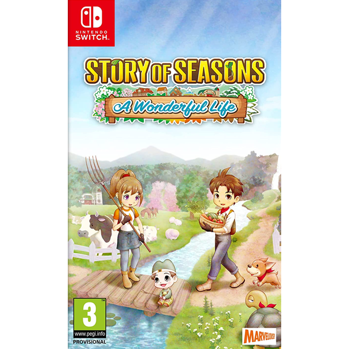 Story Of Seasons A Wonderful Life Switch visuel produit