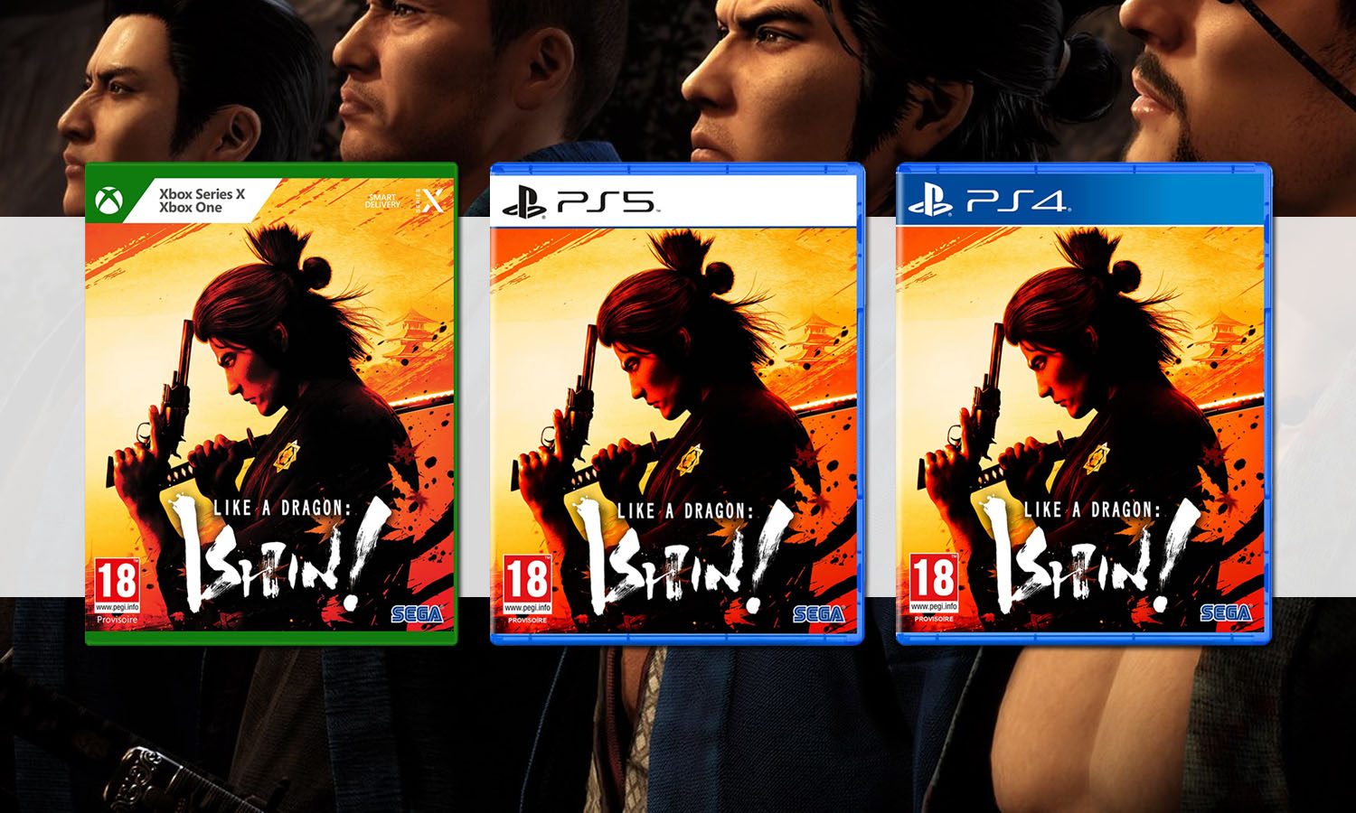 SLIDER like a dragon ishin ps5 ps4 xbox multi
