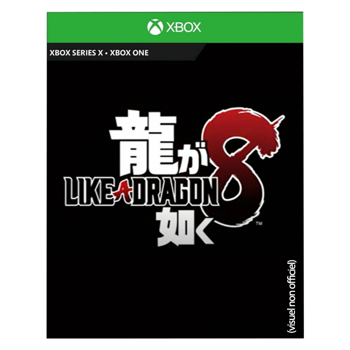 Like a dragon 8 Xbox visuel-produit copie provisoire