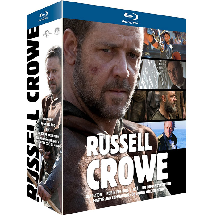 Coffret-Russel-Crowe-Blu-Ray-Robin-des-Bois-Gladiator-Master-Commander-Noé-Un-homme-dexception
