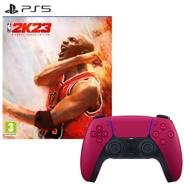 nba 2K23 michael jordan pack avec manette dualsense visuel produit