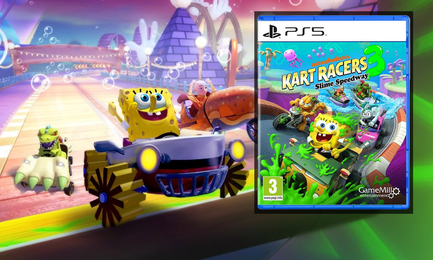 nickelodeon kart racer 3 ps5 visuel slider