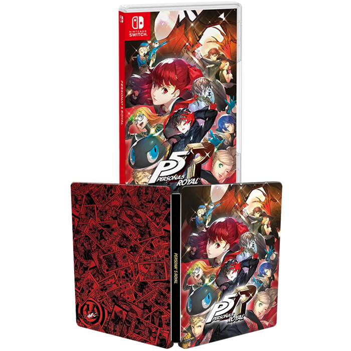 persona 5 royal steelbook switch visuel produit