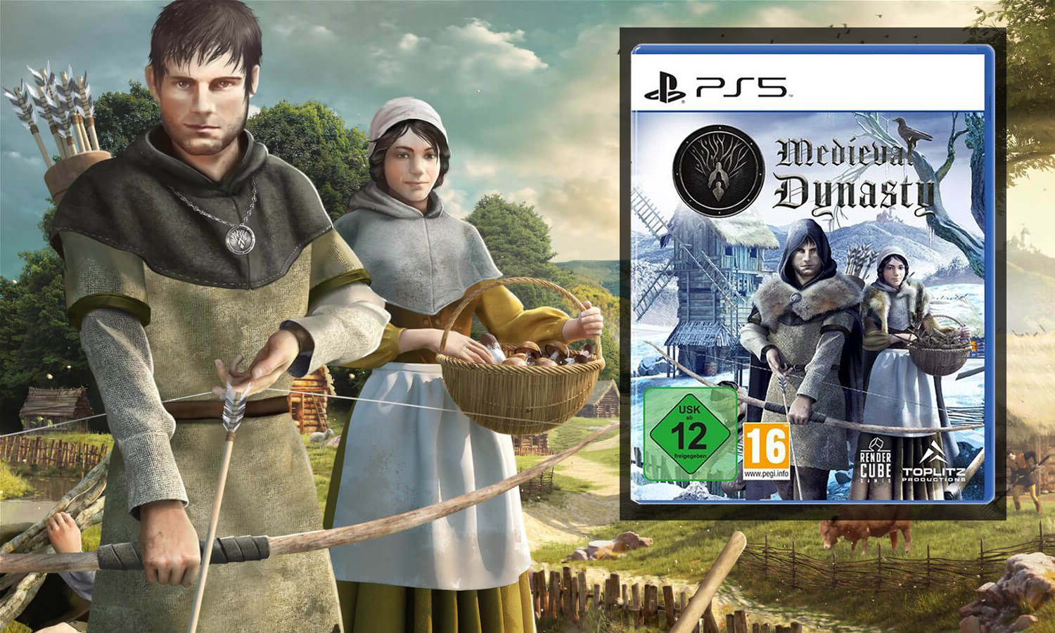 medieval dynasty ps5 visuel slider