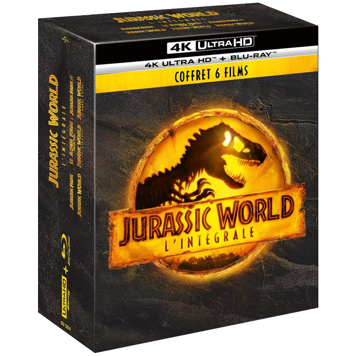 jurassic world integrale 4k bluray visuel produit