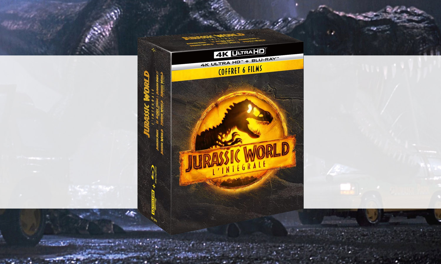 jurassic world integrale 4k bluray visuel slider horizontal