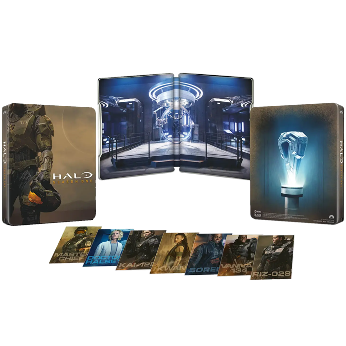 Halo la serie saison 1 blu ray 4k Steelbook visuel-produit copie