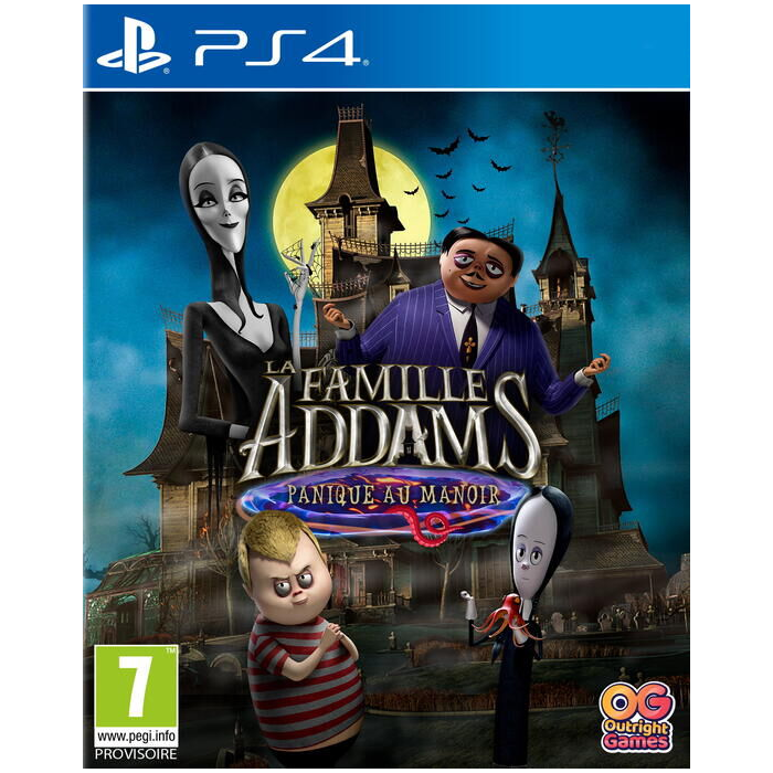 La Famille Addams PS4 visuel-produit copie