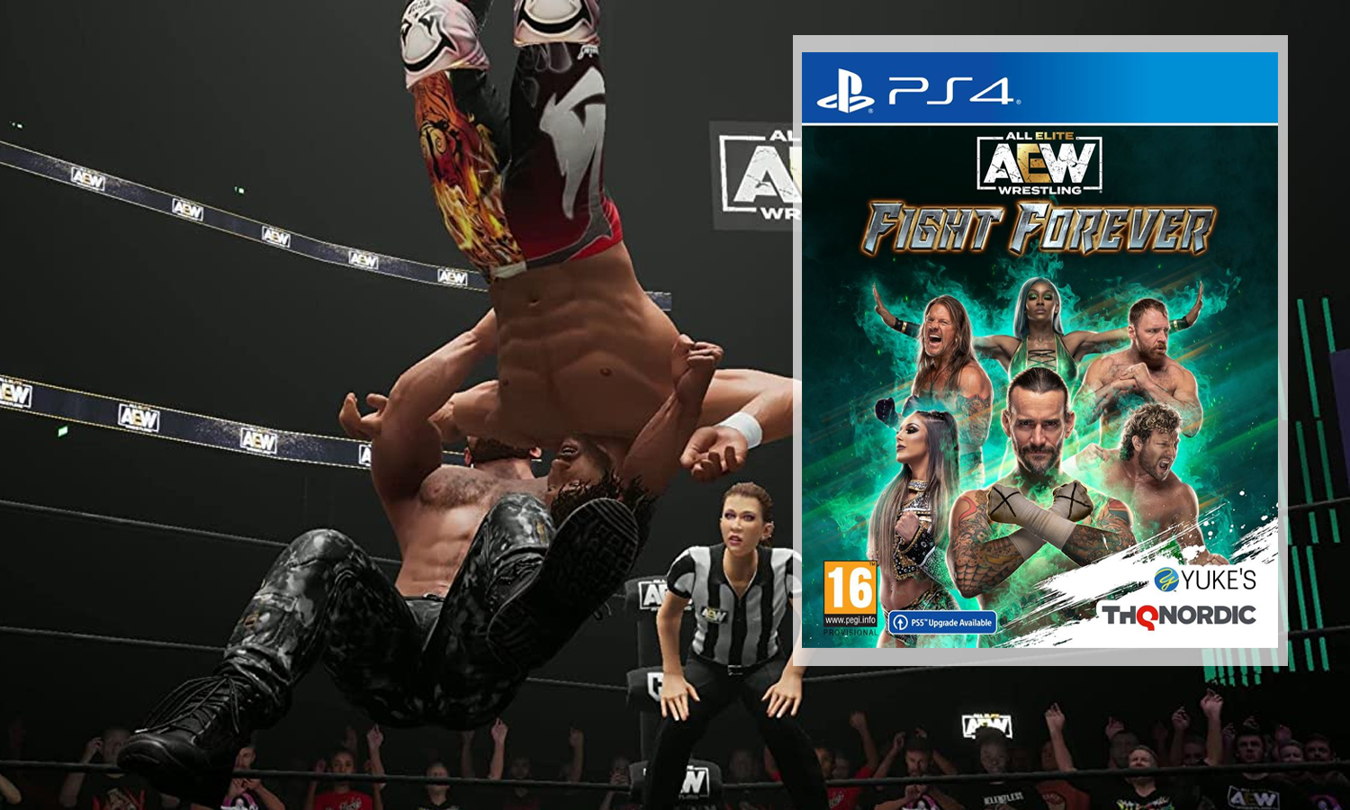 AEW fight forever ps4 visuel slider