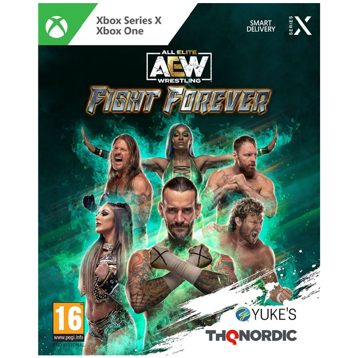 AEW fight forever xbox visuel produit