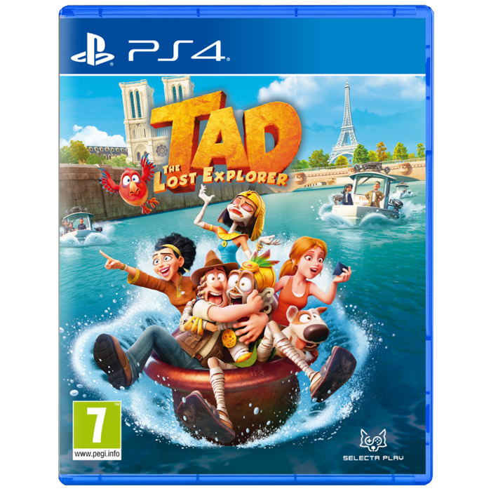 Tad The Lost Explorer and the Emerald Tablet ps4 visuel produit