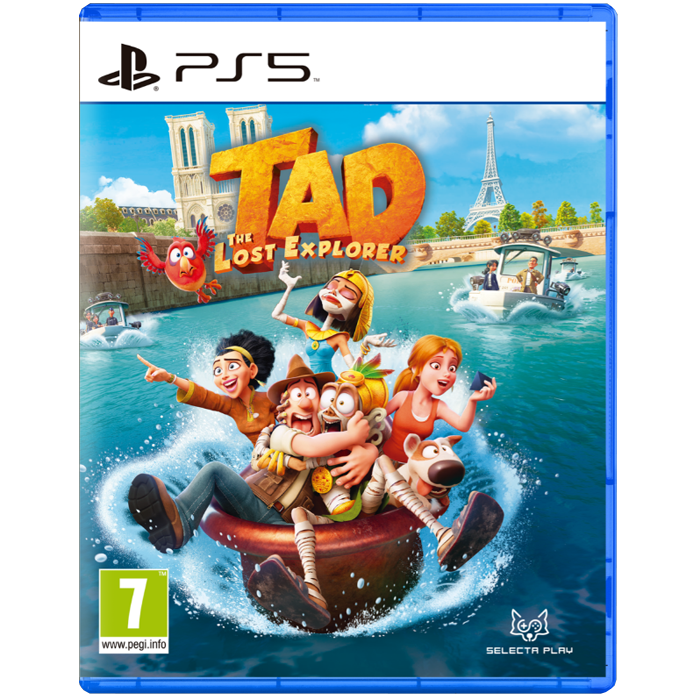 Tad The Lost Explorer and the Emerald Tablet ps5 visuel produit