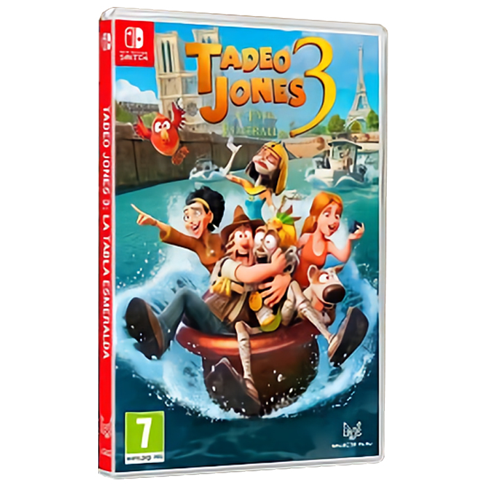 Tad The Lost Explorer and the Emerald Tablet switch visuel produit provisoire