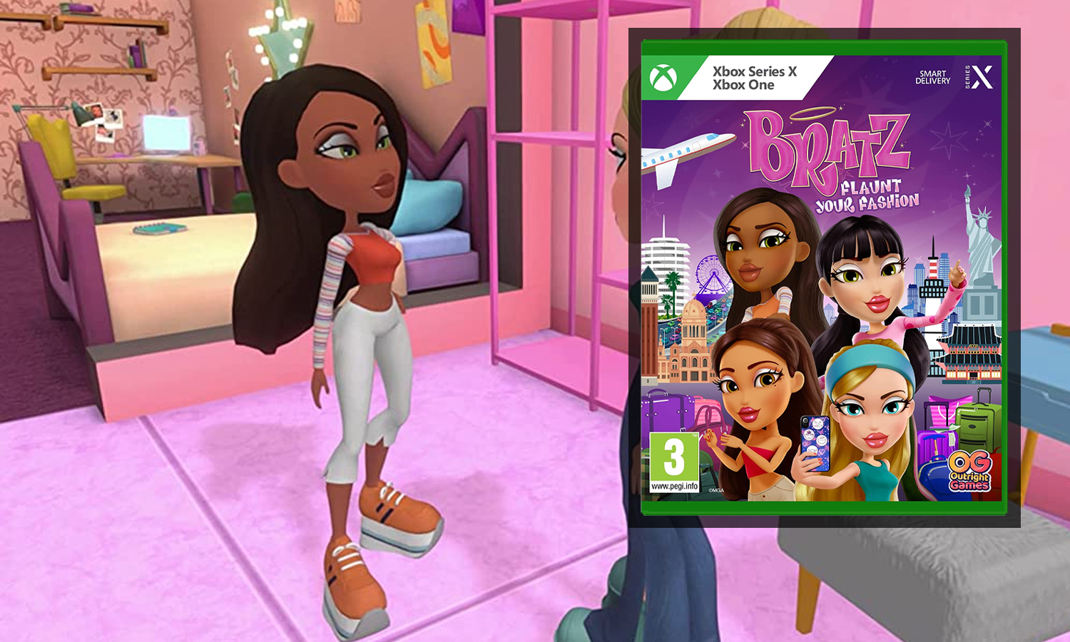 Bratz Flaunt your Fashion xbox visuel slider