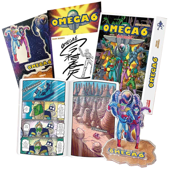omega 6 coffret collector visuel produit