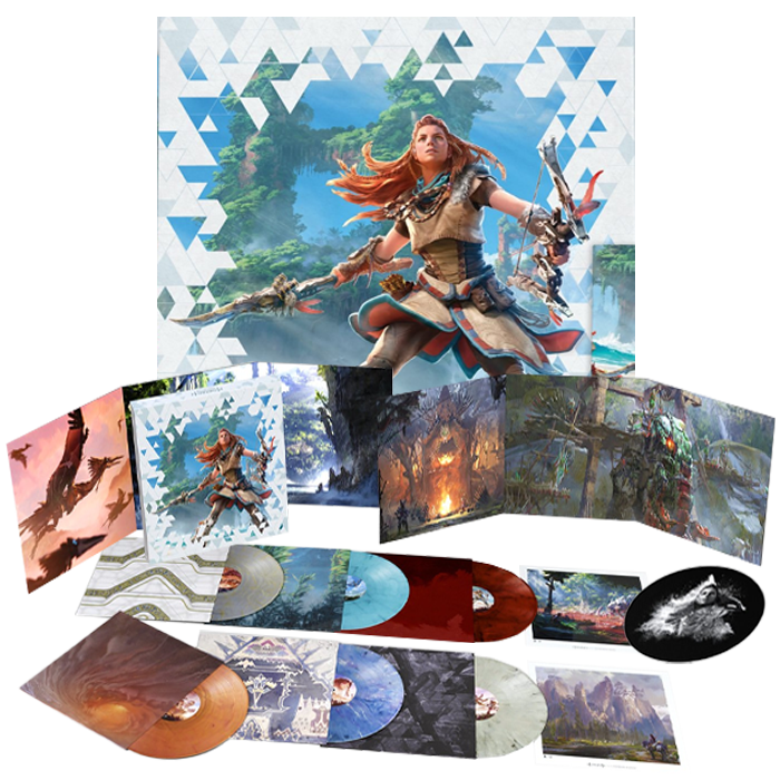 coffret vinyle horizon forbidden west deluxe visuel produit