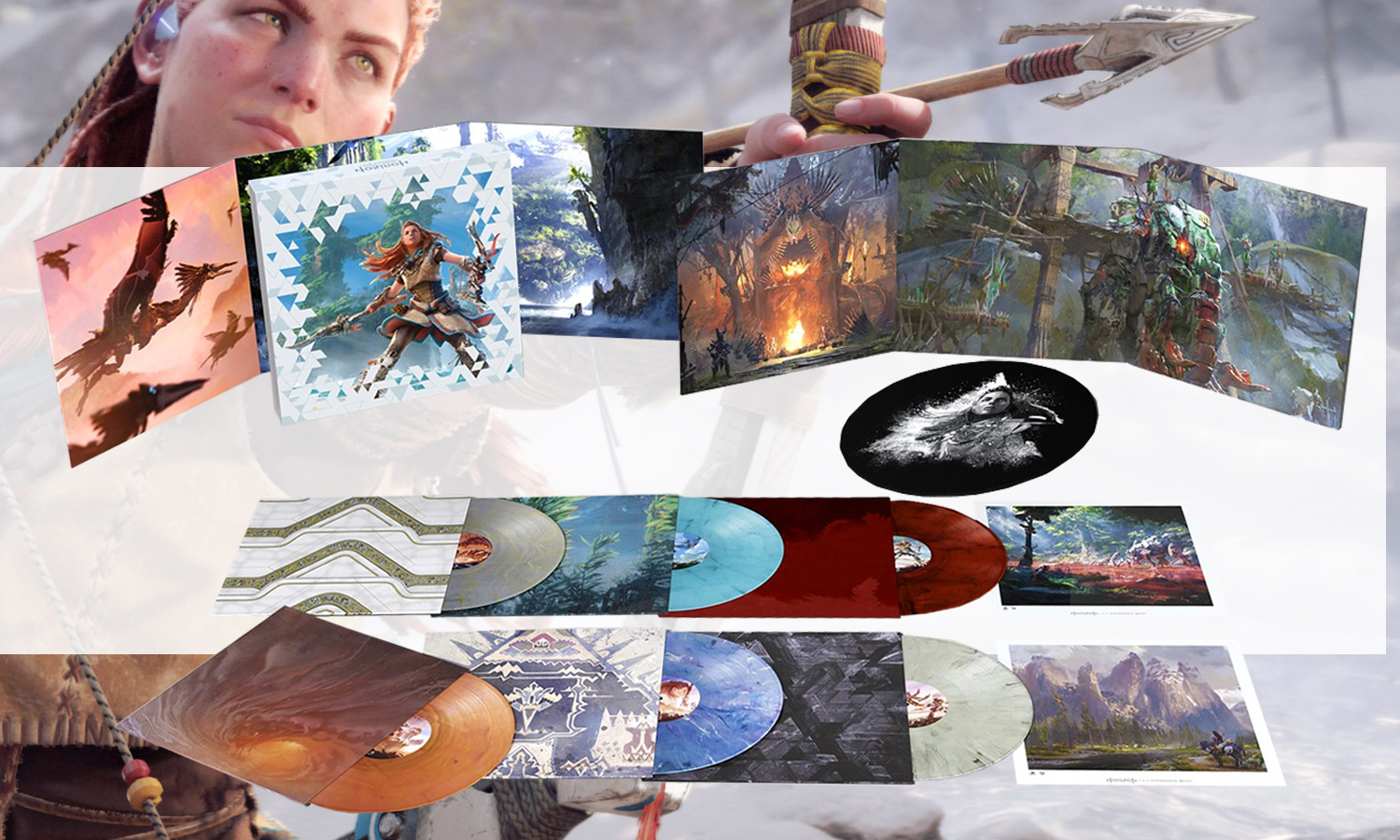 Horizon Forbidden West Coffret Vinyle Deluxe visuel slider horizontal copie