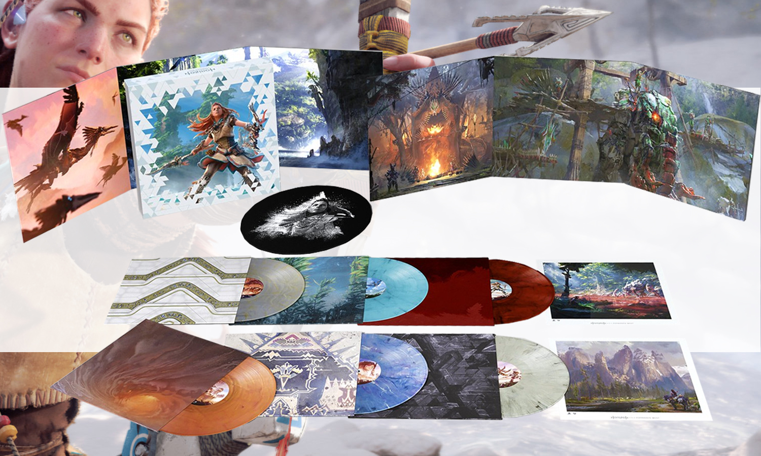 Horizon Forbidden West Coffret Vinyle Deluxe visuel slider horizontal copie v2