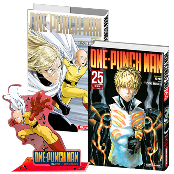 one punch man tome 25 collector visuel produit définitif