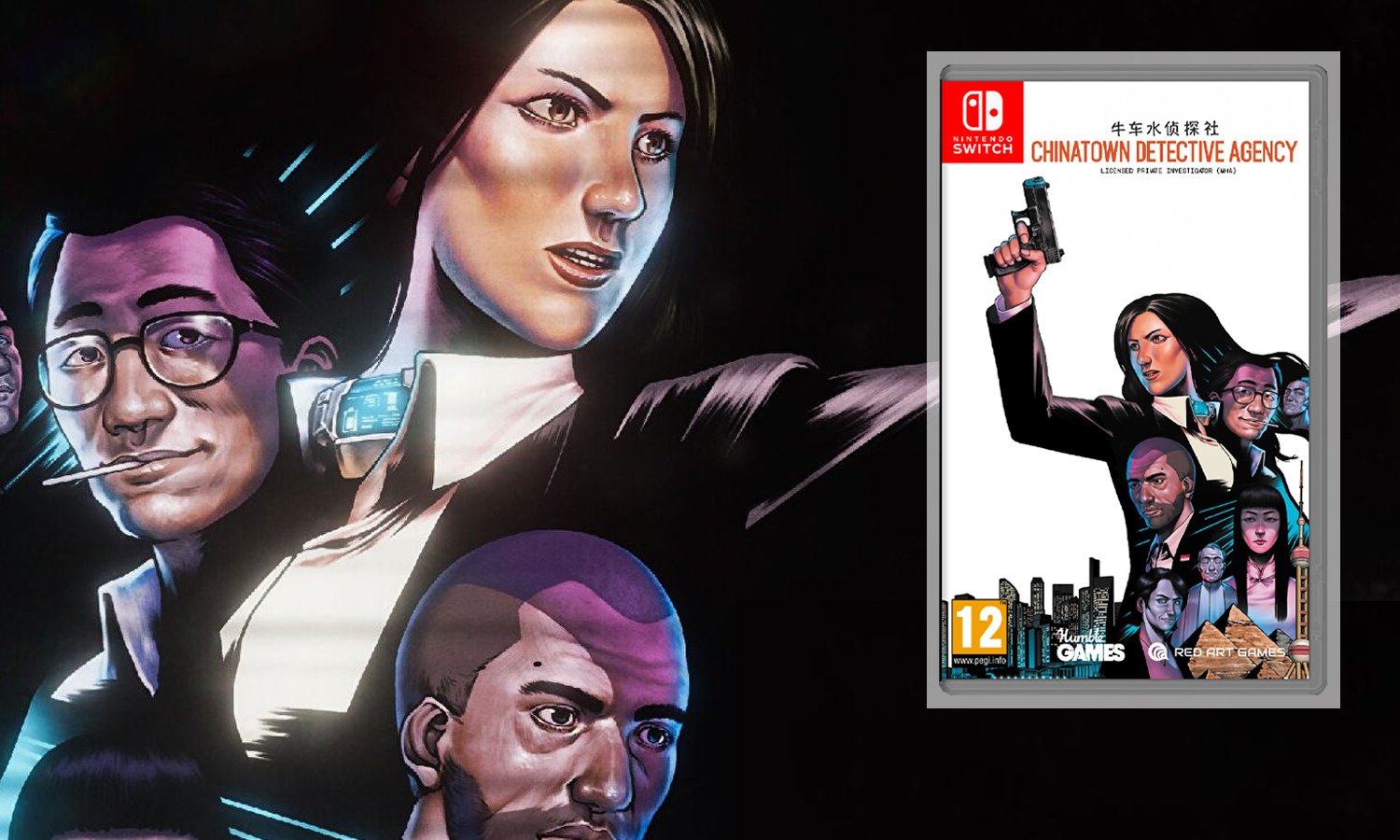 chinatown detective agency switch visuel slider