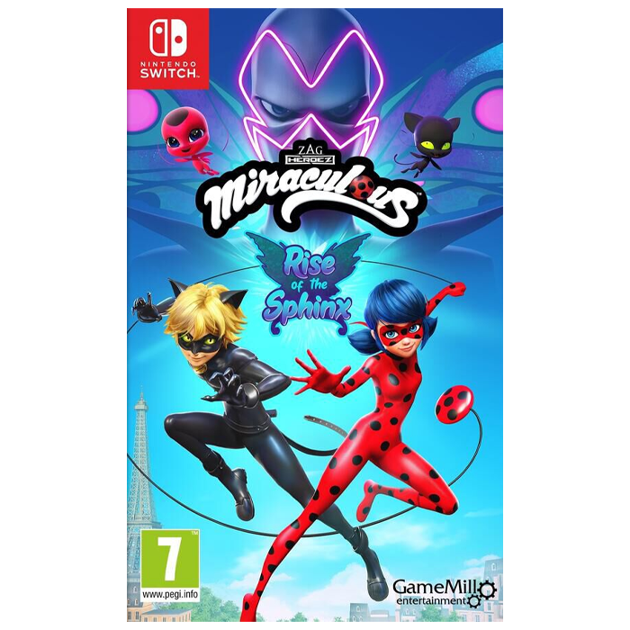 Miraculous Rise of the Sphinx sur Switch visuel-produit copie