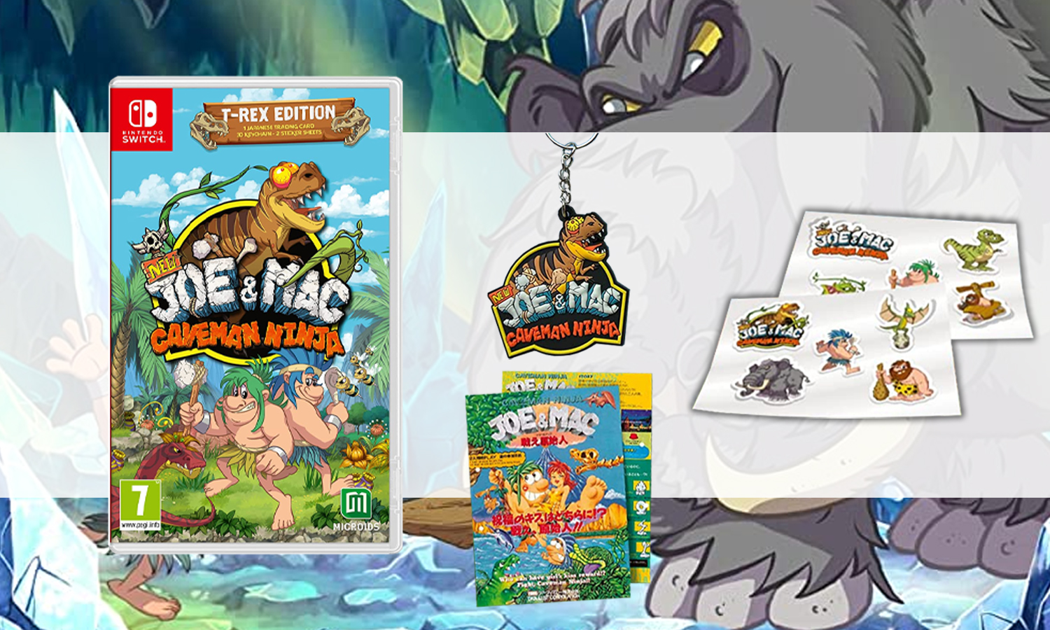 New Joe and MacT-Rex Edition sur Switch visuel-slider