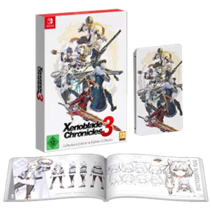 xenoblade chronicles 3 collector sans jeu visuel produit