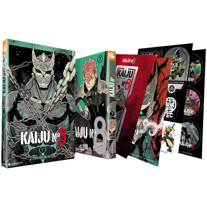 kaiju n8 tome 7 edition limitee visuel produit