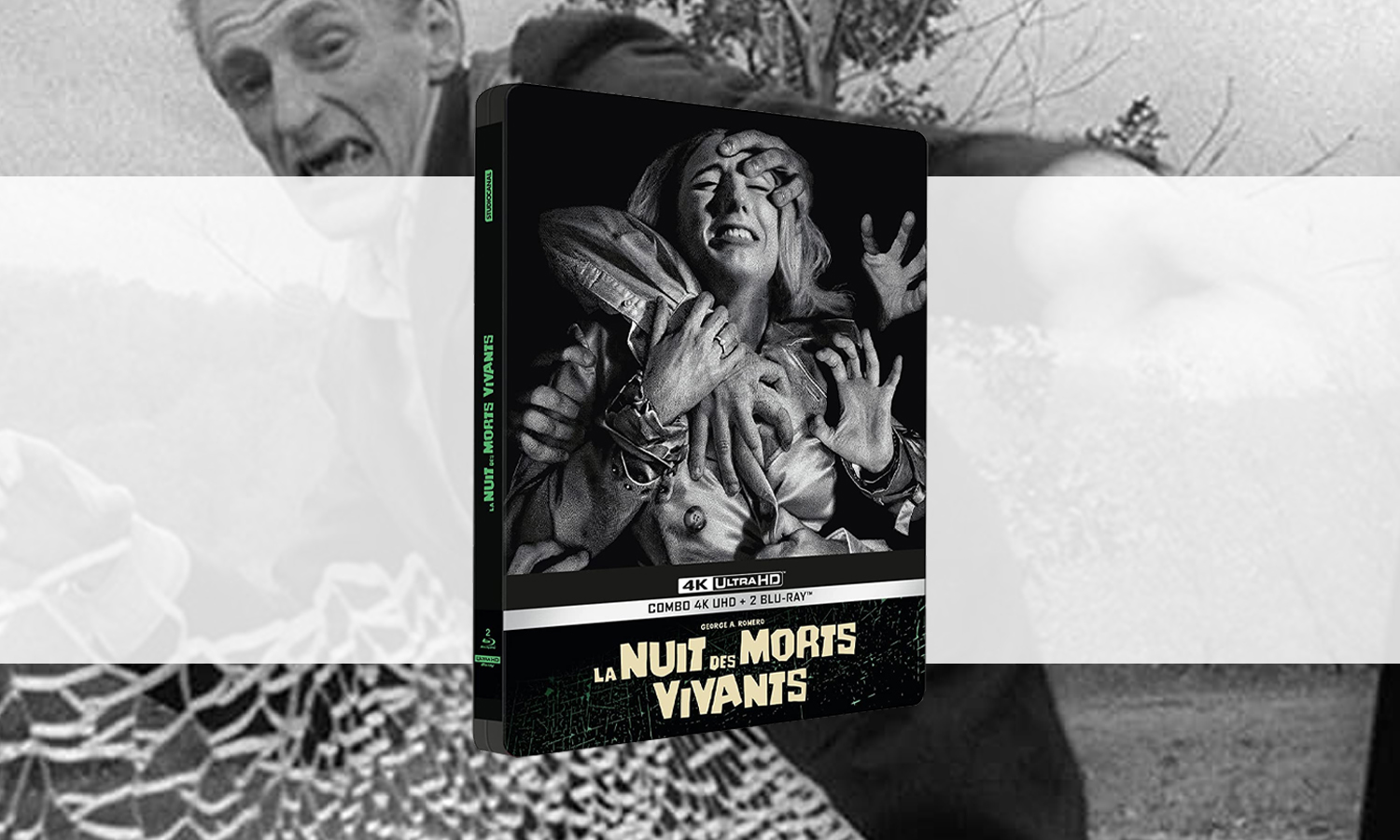 La nuit des morts vivants steelbook 4k visuel-slider
