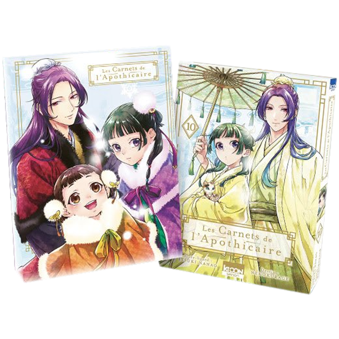 les carnets de l'apothicaire tome 10 collector visuel produit
