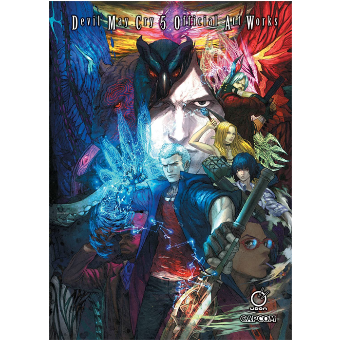 devil may cry 5 artbook visuel produit